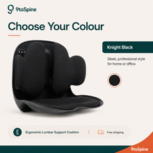 Ergonomic Lumbar Support Cushion — Lower Back Pain & Posture Support