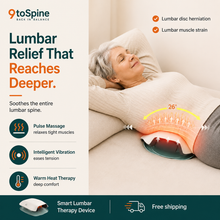 Smart Lumbar Traction & Therapy Device — Sciatica, Disc & Lower Back Pain Support