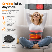 Heated Massage Belt — Neck, Shoulder & Back Pain Support