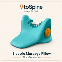 Electric Massage Pillow — Neck, Shoulder & Back Pain Support