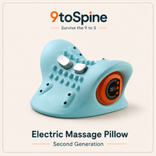 Electric Massage Pillow — Neck, Shoulder & Back Pain Support