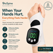 Smart Hand & Wrist Rehab Trainer — Carpal Tunnel, Arthritis & RSI Support