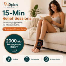 Heated Foot Therapy Massager — Heat, Compression & Massage for Foot Pain Relief