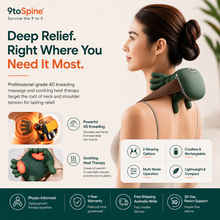 4D Neck & Shoulder Pain Support Massager